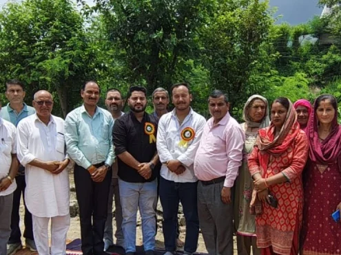 <strong>Constructing Classrooms for Education</strong>We have adopted 3 government schools in Himachal Pradesh, supporting infrastructure development including classrooms and examination halls, and providing essential resources such as fees, uniforms, and books&nbsp;for&nbsp;students.